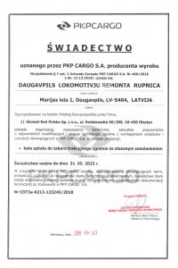 Nowe uznanie koła zębate DLRZ
